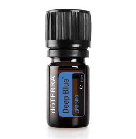 «Дип Блю» успокаивающая смесь эфирных масел для массажа, doTERRA Deep Blue, 5 мл