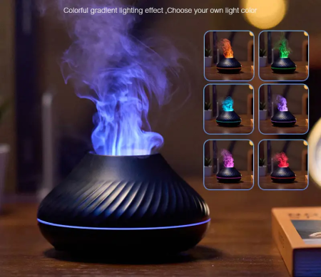 Диффузор Kinscoter ВУЛКАН (Volcano Aroma Diffuser) для эфирных масел (130 мл)