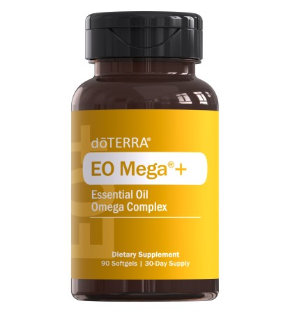 Комплекс doTERRA «EO Mega+» Омега с эфирными маслами, 90 капсул