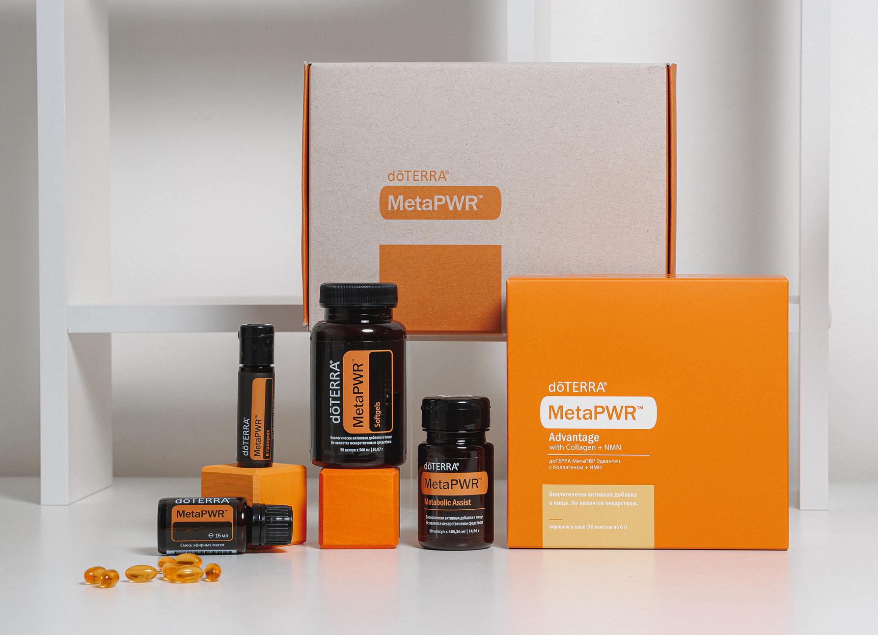 Набор «Коллекция dōTERRA MetaPWR» + регистрация купить с бесплатной  доставкой