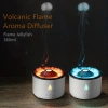 Диффузор Kinscoter «Огненный вулкан» с пультом ДУ (Fire Volcano Diffuser) для эфирных масел (300 мл) белый