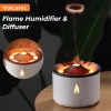 Диффузор Kinscoter «Огненный вулкан» с пультом ДУ (Fire Volcano Diffuser) для эфирных масел (300 мл) белый