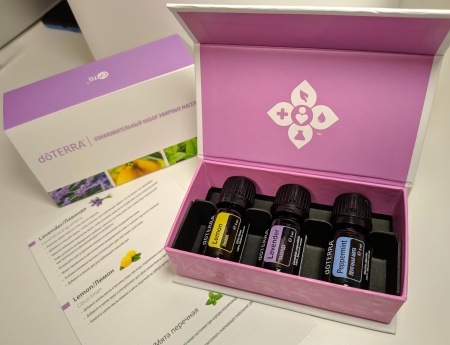 Картинка Ознакомительный набор эфирных масел doTERRA, 3x5 мл от магазина dōTERRA