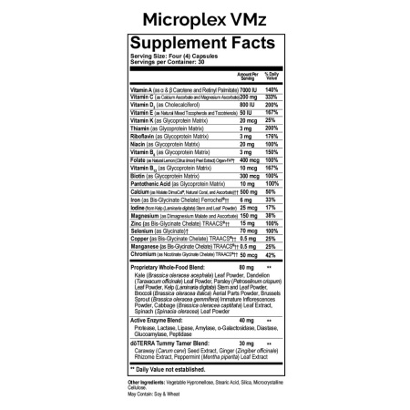 Картинка doTERRA Microplex VMz Питательный комплекс, 120 капсул от магазина dōTERRA