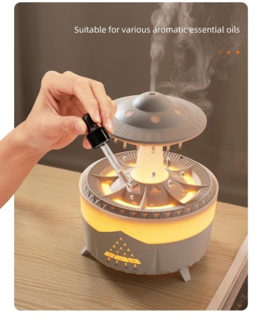 Картинка Диффузор НЛО (UFO Raindrop Aromatherapy Machine) для эфирных масел (350 мл) от магазина dōTERRA