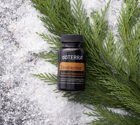 Картинка doTERRA Зендокрин в капсулах для детоксикации, Zendocrine Softgels Detoxification Blend, 60 капсул от магазина dōTERRA