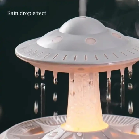 Картинка Диффузор НЛО (UFO Raindrop Aromatherapy Machine) для эфирных масел (350 мл) от магазина dōTERRA