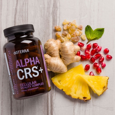 Картинка doTERRA Alpha CRS+ Комплекс для повышения клеточной энергии, 120 капсул от магазина dōTERRA