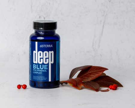 Картинка doTERRA Deep Blue Полифенольный комплекс, 60 капсул от магазина dōTERRA