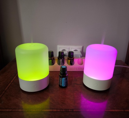 Картинка Диффузор RGB DQ712 для эфирных масел (120 мл) от магазина dōTERRA