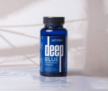 Картинка doTERRA Deep Blue Полифенольный комплекс, 60 капсул от магазина dōTERRA